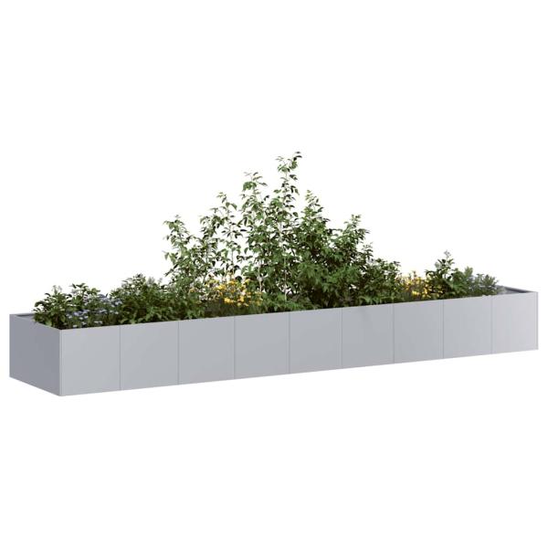 ARDEBO.de - Pflanzgefäß 360x80x40 cm Stahl verzinkt