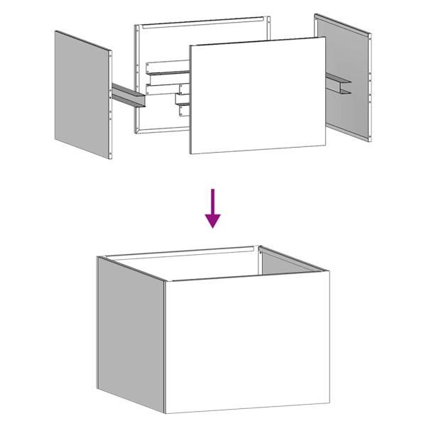 Pflanzkübel Rostig 40x40x30 cm Wetterfester Stahl