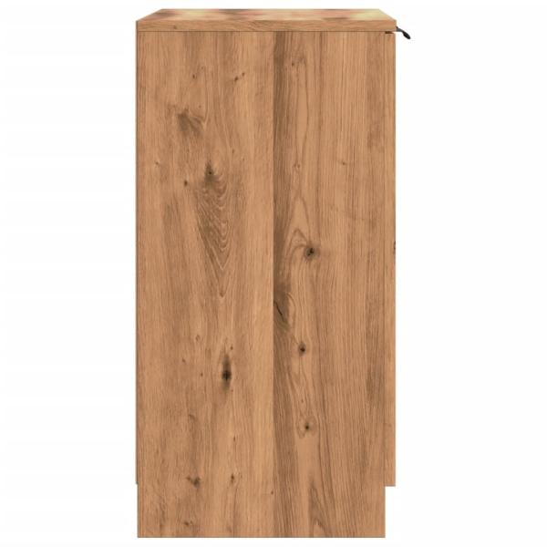 Schuhschrank Artisan-Eiche 59x35x70 cm Holzwerkstoff