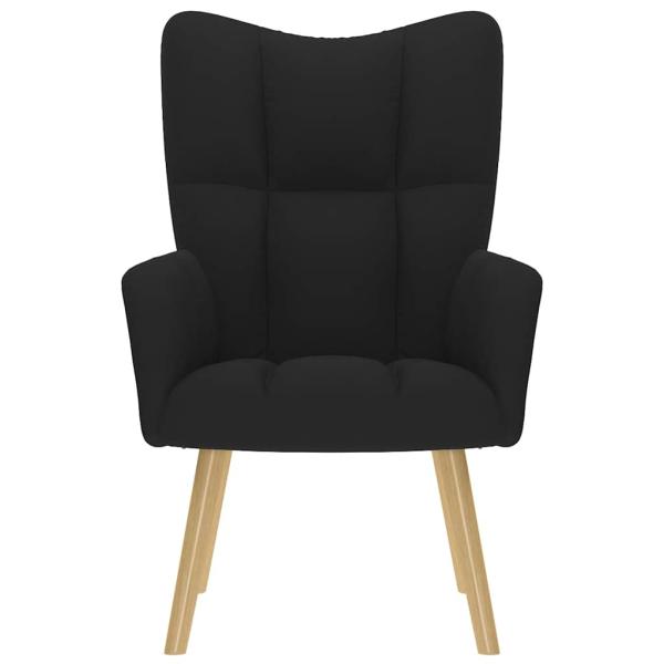 Relaxsessel Schwarz Stoff