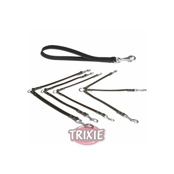 ARDEBO.de Trixie Koppel Basic M bis L: 35 cm 18 mm, schwarz