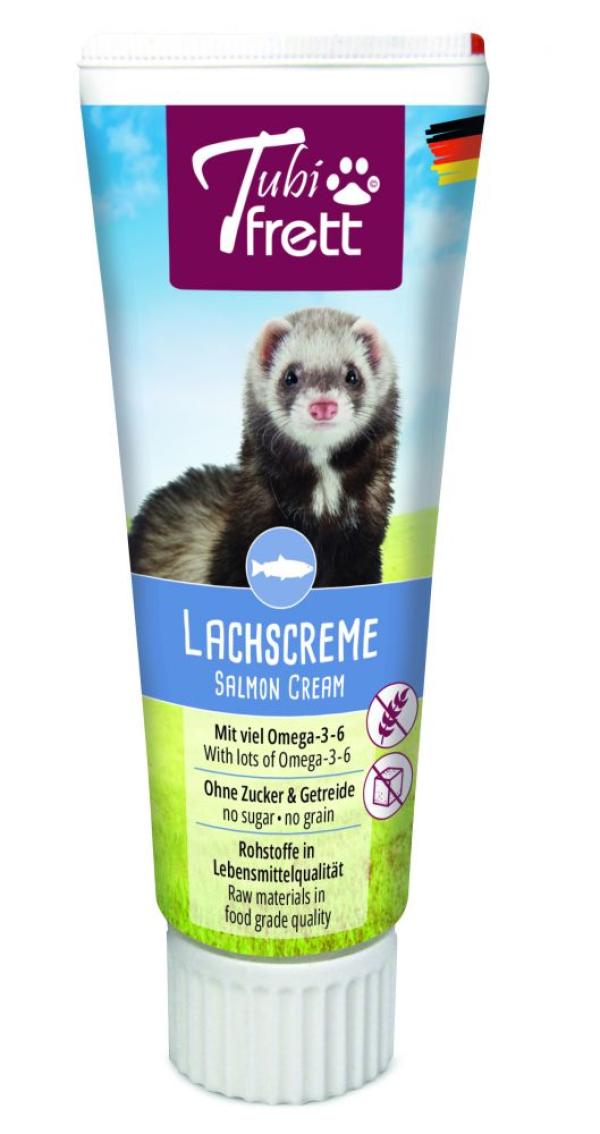 ARDEBO.de Tubi Frett - Lachscreme für Frettchen 75 g