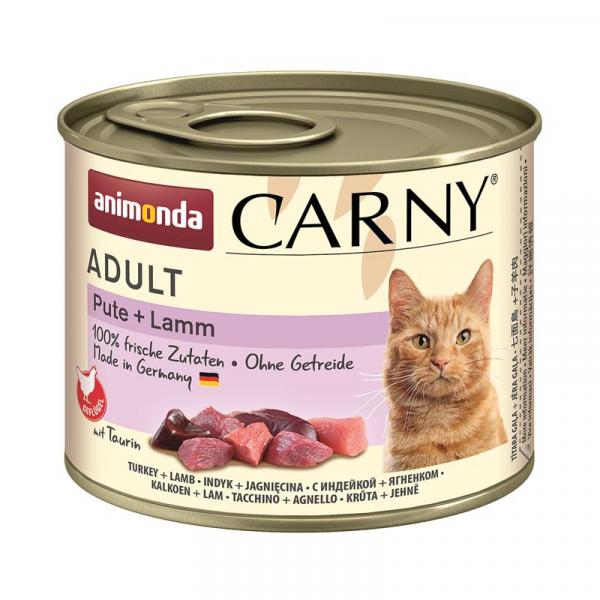 ARDEBO.de Animonda Cat Carny Adult Pute & Lamm 200g