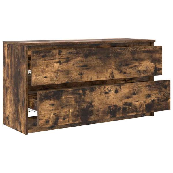 TV-Schrank Räuchereiche 100x35x54 cm Holzwerkstoff
