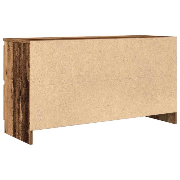 TV-Schrank Altholz-Optik 100x35x54 cm Holzwerkstoff