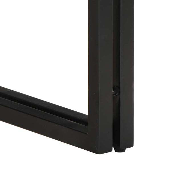 Couchtisch Mehrfarbig 50x50x35 cm Altholz Massivholz