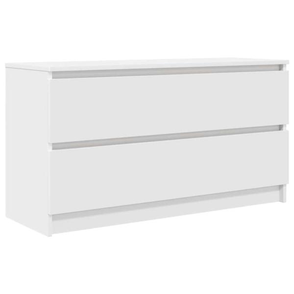 TV-Schrank Weiß 100x35x54 cm Holzwerkstoff