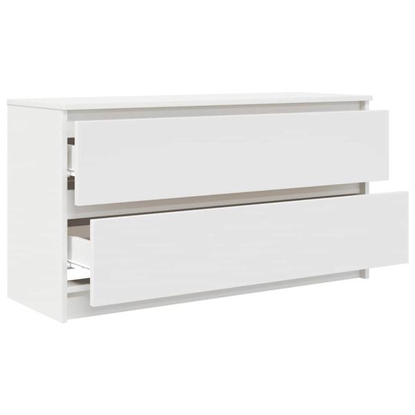 TV-Schrank Weiß 100x35x54 cm Holzwerkstoff
