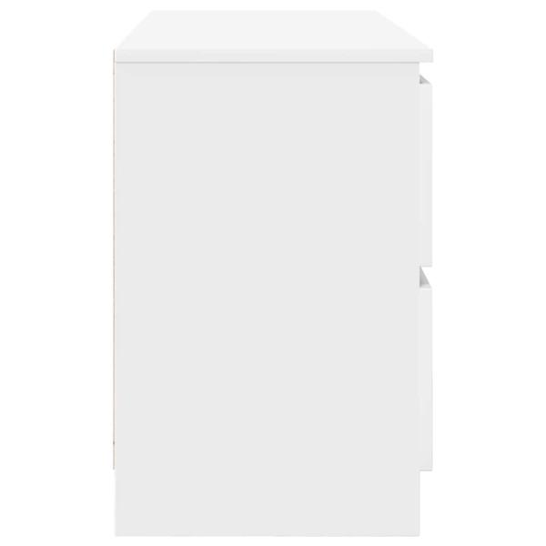 TV-Schrank Weiß 100x35x54 cm Holzwerkstoff