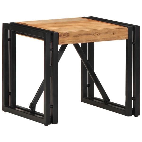 ARDEBO.de - Couchtisch 40x40x35 cm Massivholz Akazie