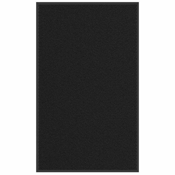 ARDEBO.de - Fußmatte Schwarz 90x150 cm