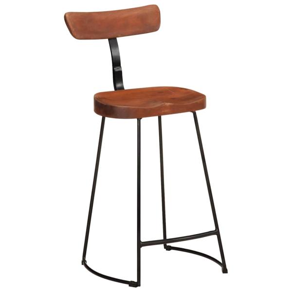 Barhocker 2 Stk. 49x43x88 cm Mango Massivholz