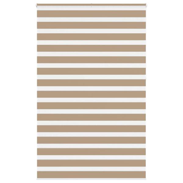 ARDEBO.de - Zebrarollo Sandbraun 150x230 cm Stoffbreite 145,9 cm Polyester