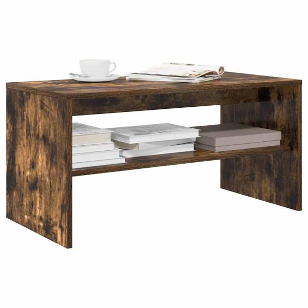 ARDEBO.de - TV-Schrank Räuchereiche 80x40x40 cm Holzwerkstoff