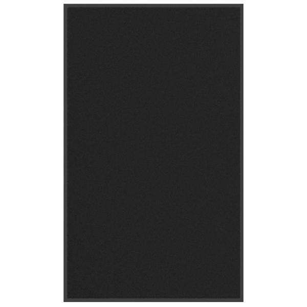 ARDEBO.de - Fußmatte Schwarz 90x150 cm