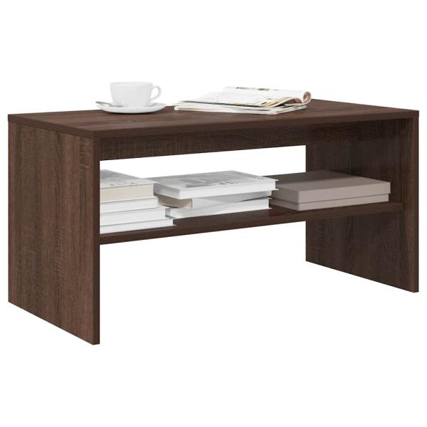 ARDEBO.de - TV-Schrank Braun Eiche-Optik 80x40x40 cm Holzwerkstoff