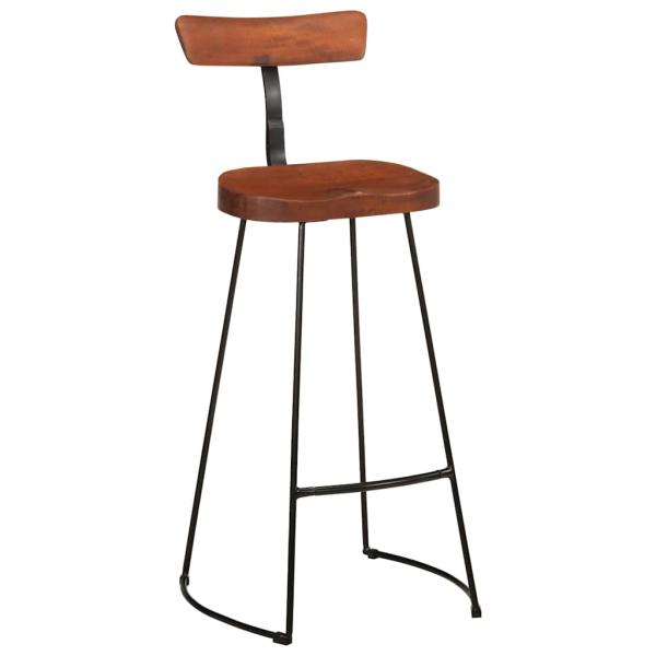 Barhocker 2 Stk. 49x43x103 cm Mango Massivholz