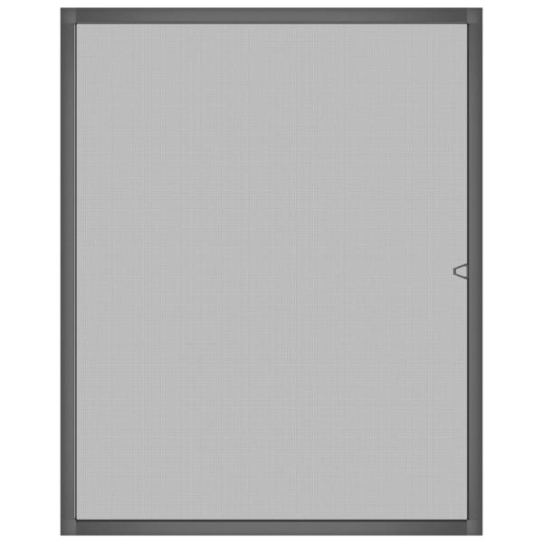 Insektenschutz für Fenster Anthrazit 80x100 cm