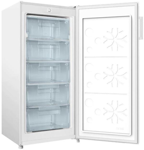 Amica GS 321 110 W Stand Gefrierschrank, 54 cm breit, 145 L, FrostControl, Inverter Kompressor, weiß (1194674)