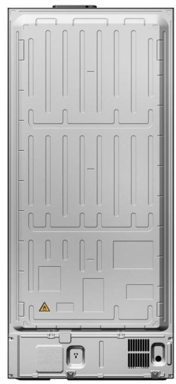 Haier HFR7819ENGC Stand Side-by-Side Kombination French Door, 83 cm breit, 504 L, NoFrost, Humidity Zone, Urlaubsfunktion, iconic glass Edelstahl
