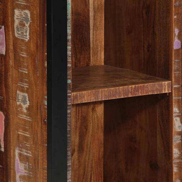 Nachttisch 40x30x80 cm Altholz Massivholz
