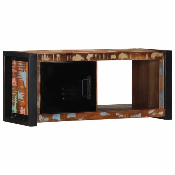 ARDEBO.de - TV-Schrank 80x30x35 cm Massivholz Altholz