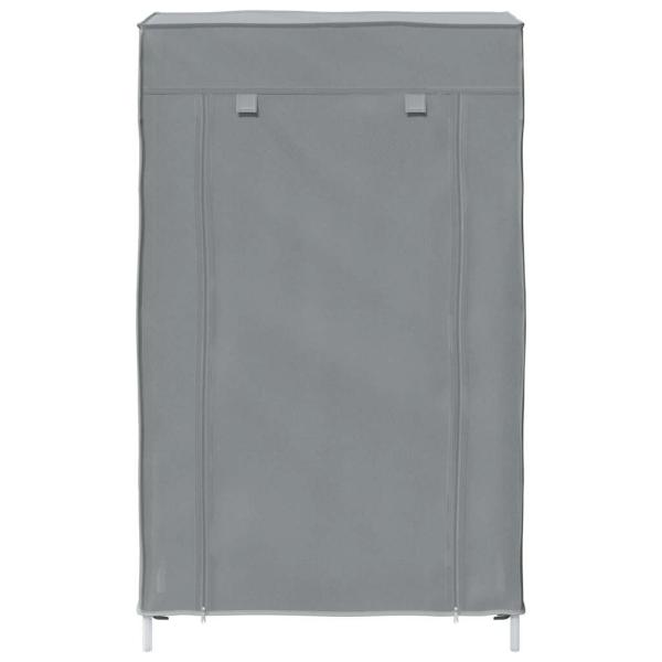 Schuhschrank Grau 60,5x30x97 cm Vliesstoff