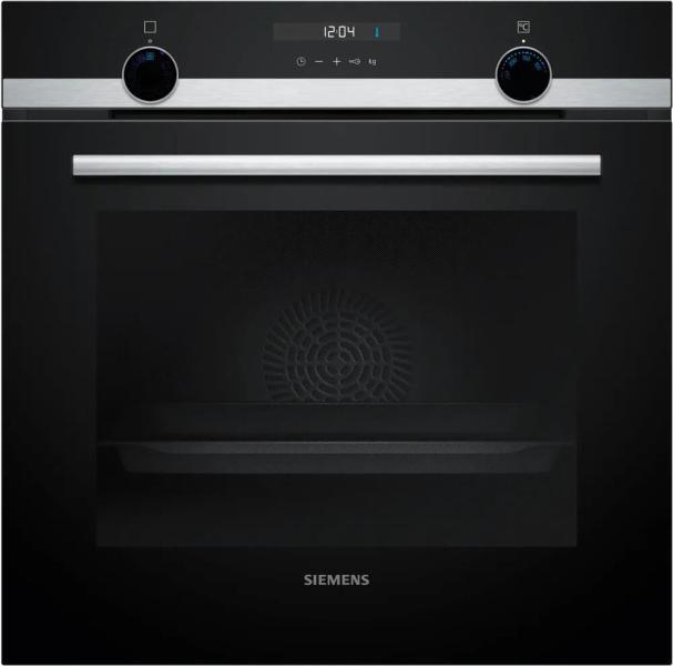ARDEBO.de Siemens HB517GBS3 iQ500 A+ Einbau-Backofen, 60 cm breit, 71 L, cookControl10, 3D Heißluft, softMove, Hydrolytisch, Kindersicherung, edelstahl