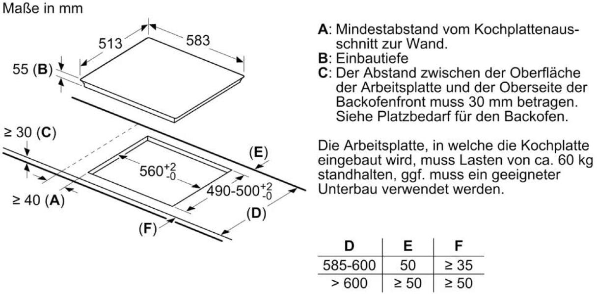 Siemens EQ522IB01 Einbau-Herd-Set mit Induktionskochfeld (EI645CFB6E + HE517BBS4), 60 cm breit, 71 L, 3D Heißluft, cookControl10, Hydrolytisch, Backwagen, Bräterzone, Kindersicherung, schwarz