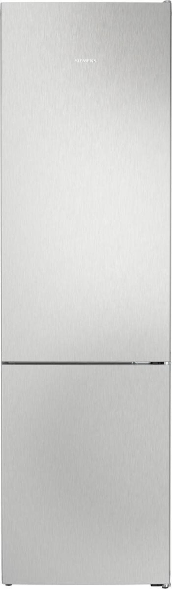 ARDEBO.de Siemens KG39N2LCF iQ300 Stand Kühl-Gefrierkombination, 60 cm breit, 363 L, hyperFresh, bottleRack, superCooling, Total noFrost, Metall-Optik