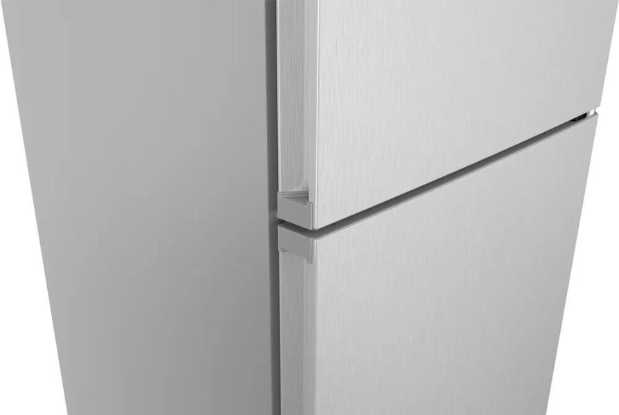 Siemens KG39N2LCF iQ300 Stand Kühl-Gefrierkombination, 60 cm breit, 363 L, hyperFresh, bottleRack, superCooling, Total noFrost, Metall-Optik