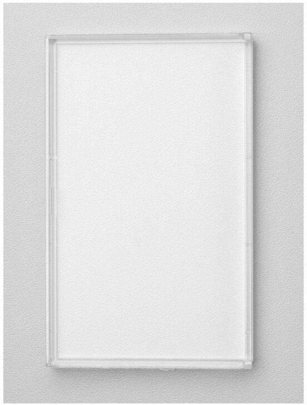 ARDEBO.de Ritto 1225179 Namenschildabdeckung, Transparent