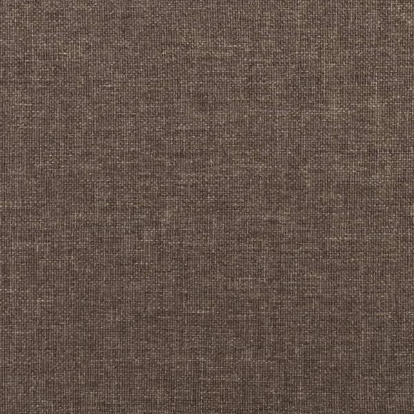 Fußhocker Taupe 45x29,5x35 cm Stoff