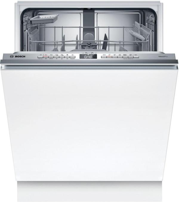 ARDEBO.de Bosch SMV4EBX28E Serie 4 Vollintegrierter Geschirrspüler, 60 cm breit, 13 Maßgedecke, AquaStop, Info Light, HomeConnect, Reiniger Automatik, Eco Silence Drive