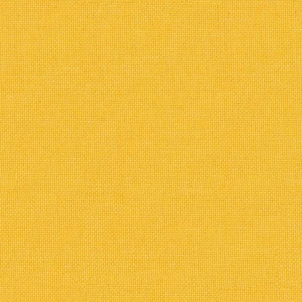 Fußhocker Senfgelb 60x60x36 cm Stoff und Kunstleder