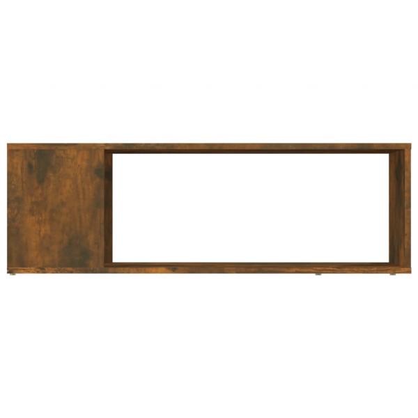 TV-Schrank Räuchereiche 100x24x32 cm Holzwerkstoff
