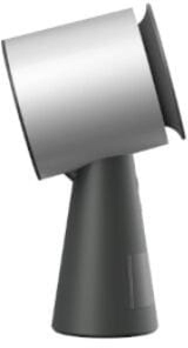 Wolkenstein WTH3-28 Mobile Dunstabzugshaube, 142,38 m /h, Umluft/Abluft, Booster Funktion, LED Beleuchtung, 3 Leistungsstufen, silber/grau