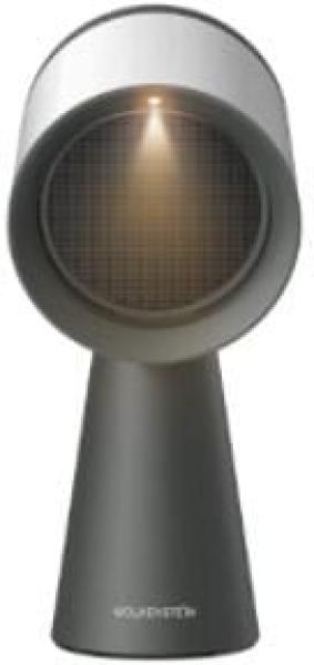 Wolkenstein WTH3-28 Mobile Dunstabzugshaube, 142,38 m /h, Umluft/Abluft, Booster Funktion, LED Beleuchtung, 3 Leistungsstufen, silber/grau