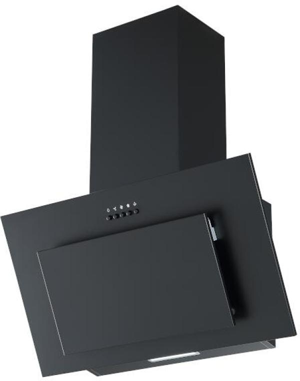 ARDEBO.de PKM S13-60BBPH EEK: B Kopffreihaube, 60 cm breit, 309,8m³/h, Umluftbetrieb, Abluftbetrieb, LED Beleuchtung, schwarz