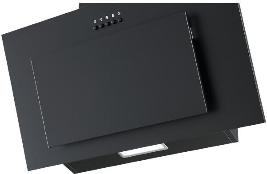 PKM S13-60BBPH EEK: B Kopffreihaube, 60 cm breit, 309,8m³/h, Umluftbetrieb, Abluftbetrieb, LED Beleuchtung, schwarz