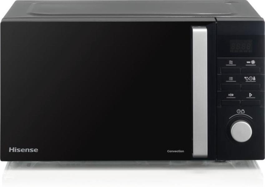 ARDEBO.de Hisense H25MOBS1HC Stand Mikrowelle, 48,2 cm breit, 900 W, 25 L, 8 Automatikprogramme, Grillfunktion, schwarz