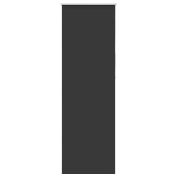 Verdunkelungsrollo Schwarz 85x230 cm Stoffbreite 80,7 cm