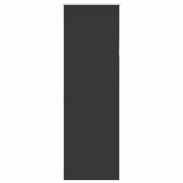 Verdunkelungsrollo Schwarz 75x230 cm Stoffbreite 70,7 cm