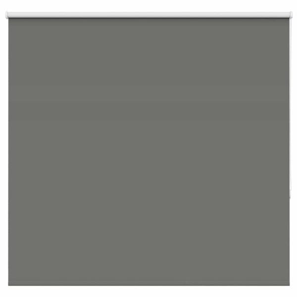 Verdunkelungsrollo Grau 155x150cm Stoffbreite 151,6cm Polyester
