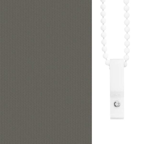 Verdunkelungsrollo Grau 50x210 cm Stoffbreite 45,7 cm Polyester