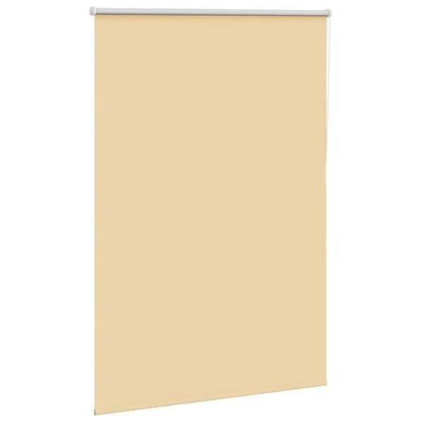 Verdunkelungsrollo Beige 90x130cm Stoffbreite 85,7 cm Polyester