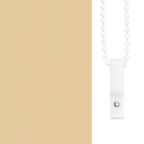 Verdunkelungsrollo Beige 90x130cm Stoffbreite 85,7 cm Polyester