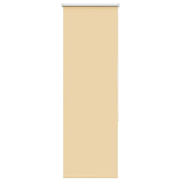 ARDEBO.de - Verdunkelungsrollo Beige 40x175cm Stoffbreite 35,7 cm Polyester
