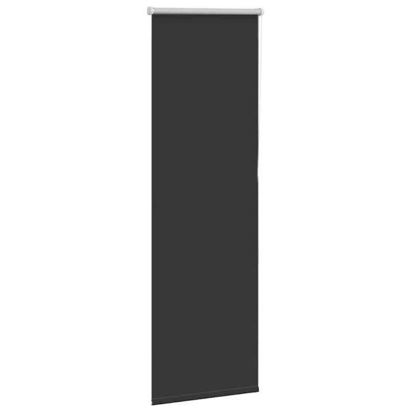 Verdunkelungsrollo Schwarz 40x150 cm Stoffbreite 35,7 cm