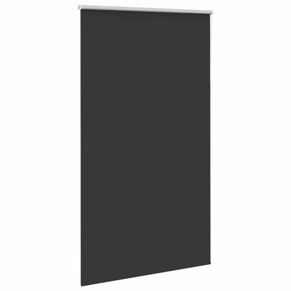 Verdunkelungsrollo Schwarz 120x210 cm Stoffbreite 116,6 cm